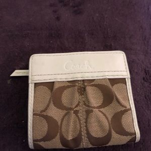 Coach Signature mini wallet
